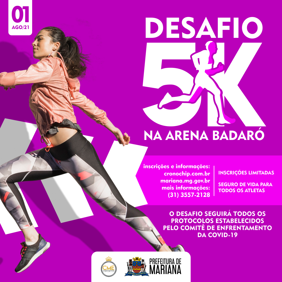 Imagem DESAFIO 5K - MARIANA