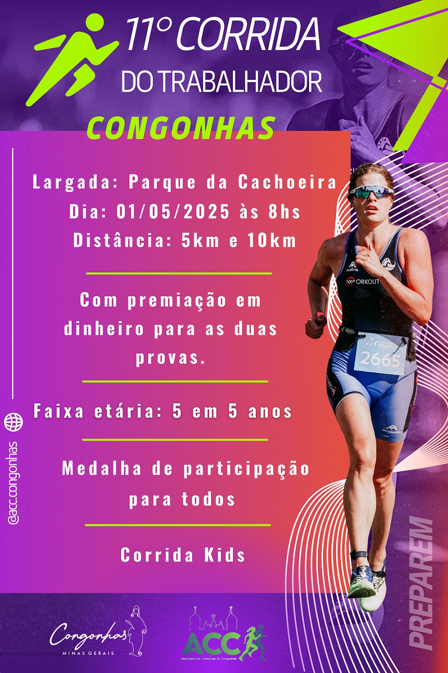 Imagem 11ª CORRIDA RÚSTICA DO TRABALHADOR - 2025