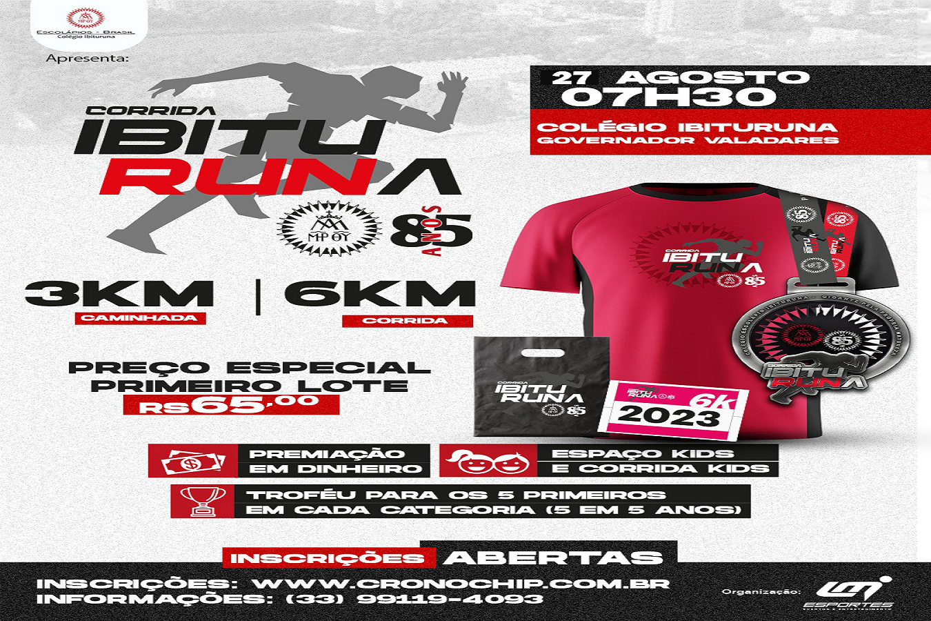 Imagem CORRIDA COLÉGIO IBITURUNA 85 ANOS - 2023