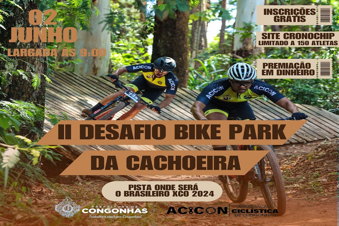 Imagem II DESAFIO BIKE PARK PARQUE DAS CACHOEIRA