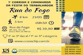Imagem 1ª Corrida e Caminhada da Festa do Trabalhador da Rua do Fogo