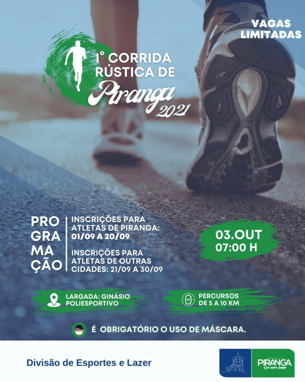 Imagem 1ª CORRIDA RÚSTICA DE PIRANGA -2021