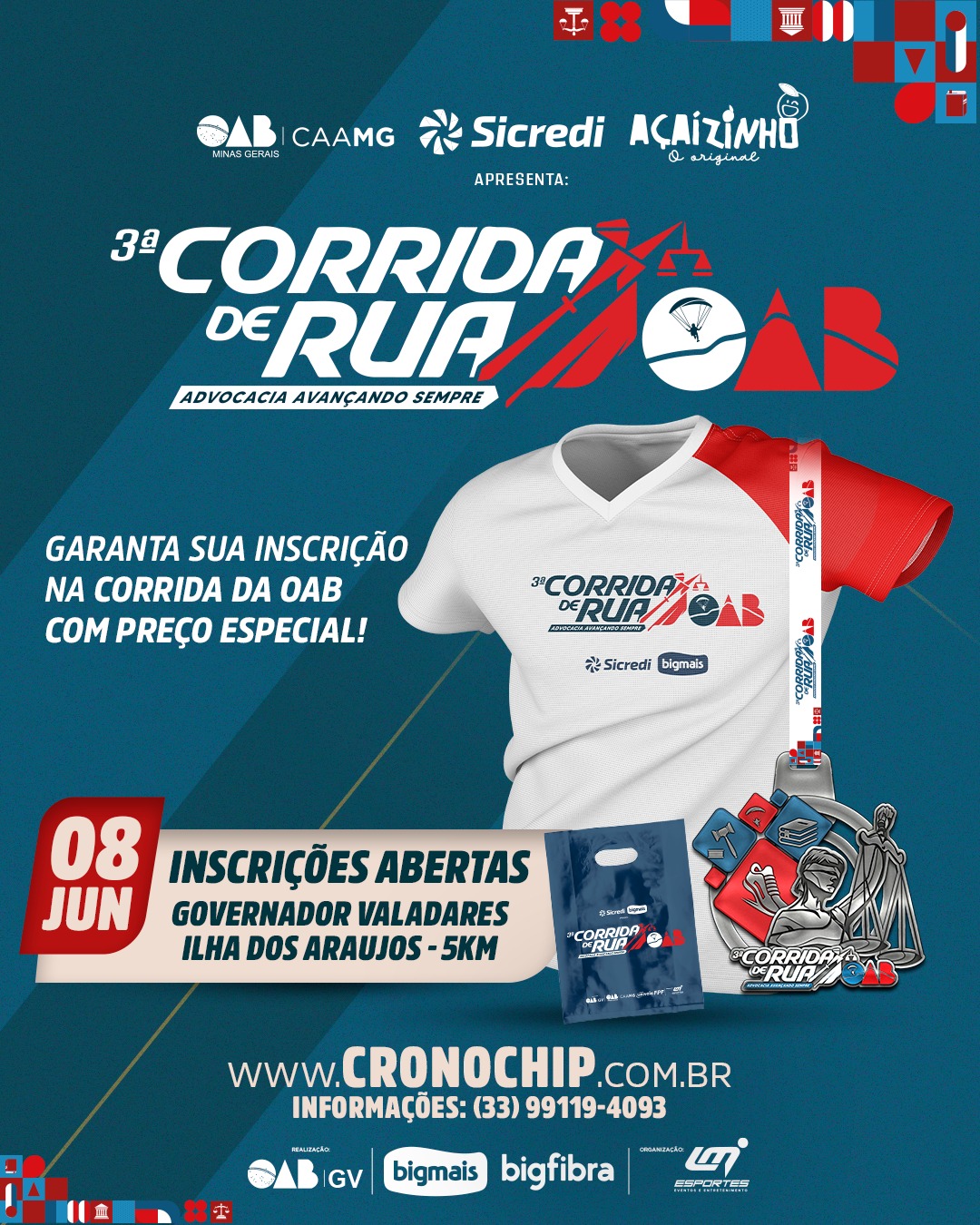 Imagem CORRIDA OAB DE GOVERNADOR VALADARES