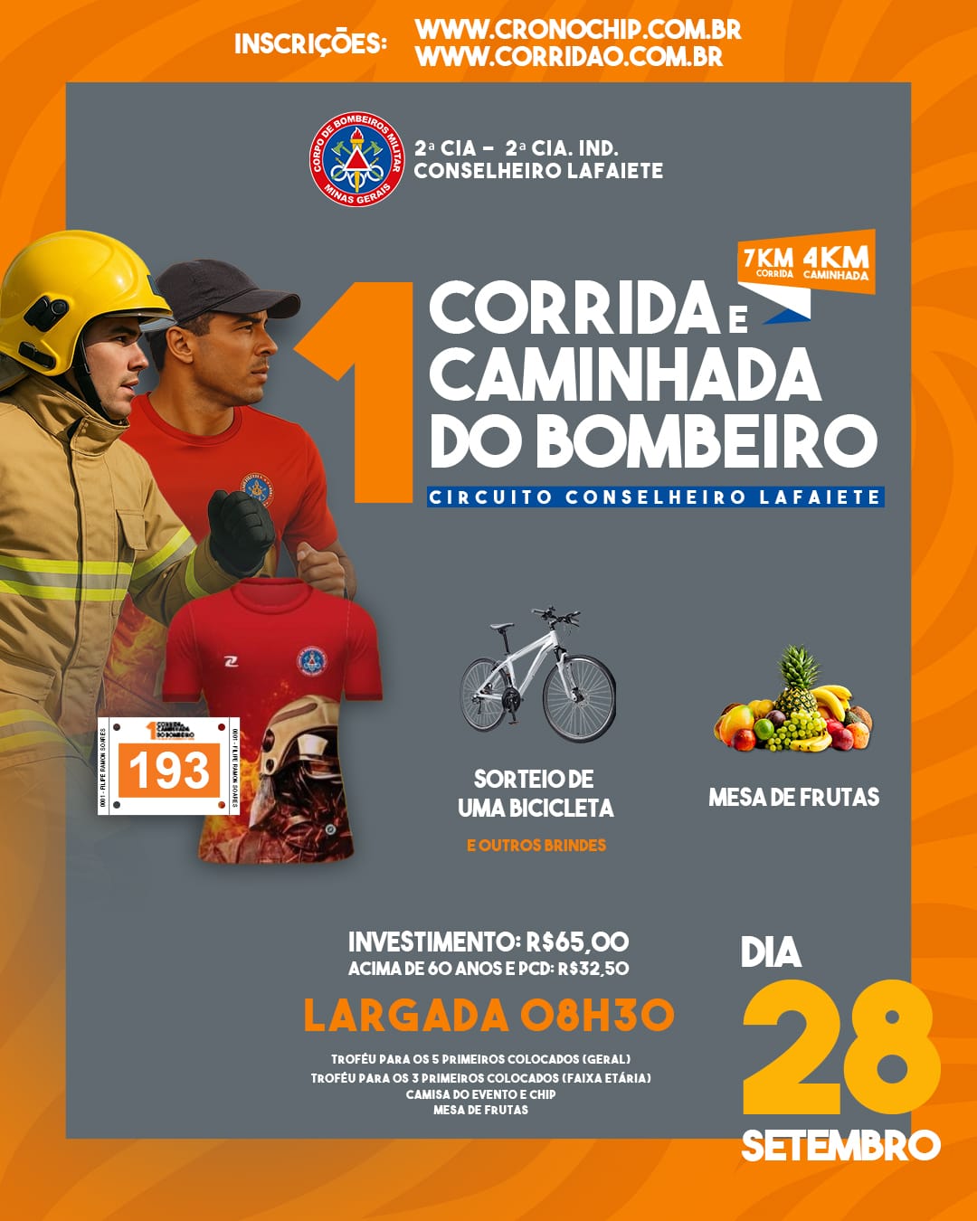 Imagem 1ª CORRIDA DO BOMBEIRO 2ª CIA IND.