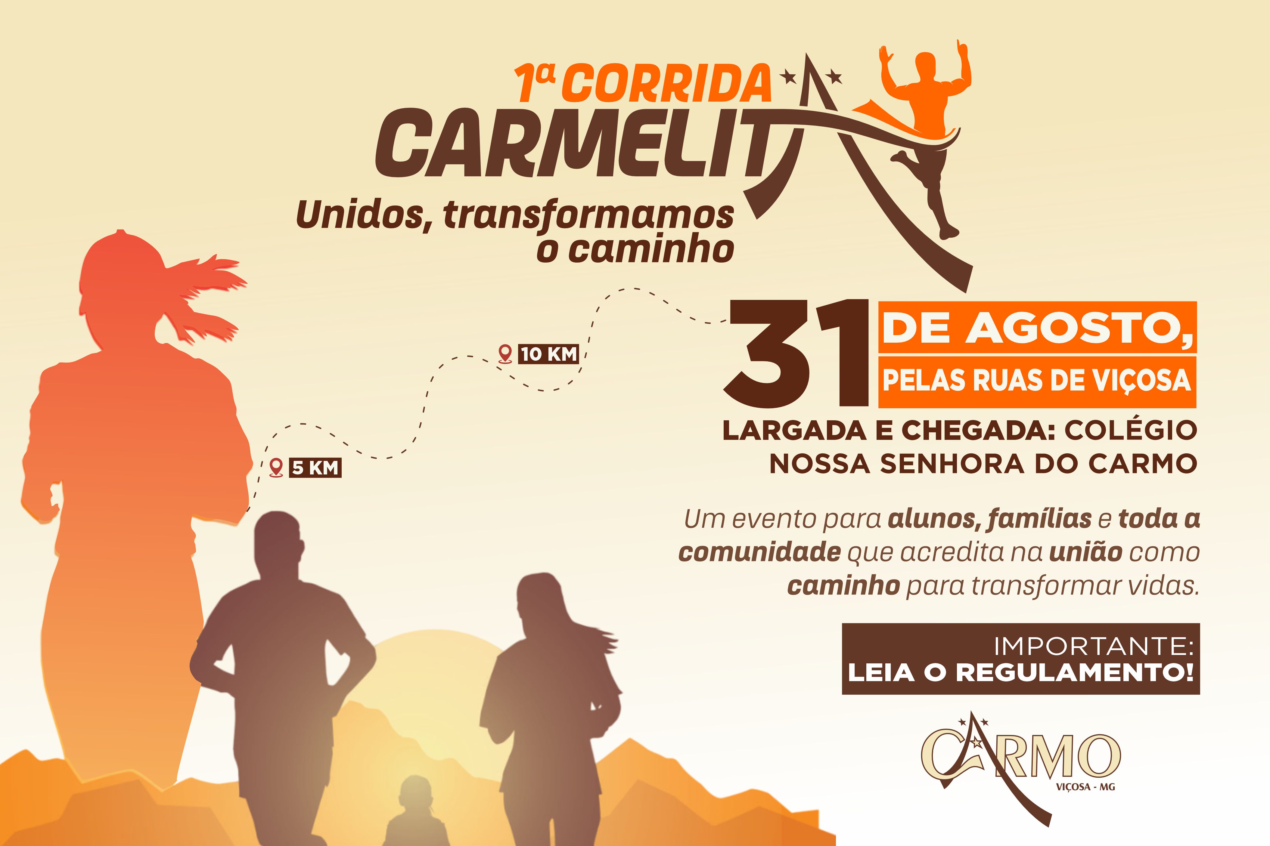 Imagem 1ª CORRIDA CARMELITA