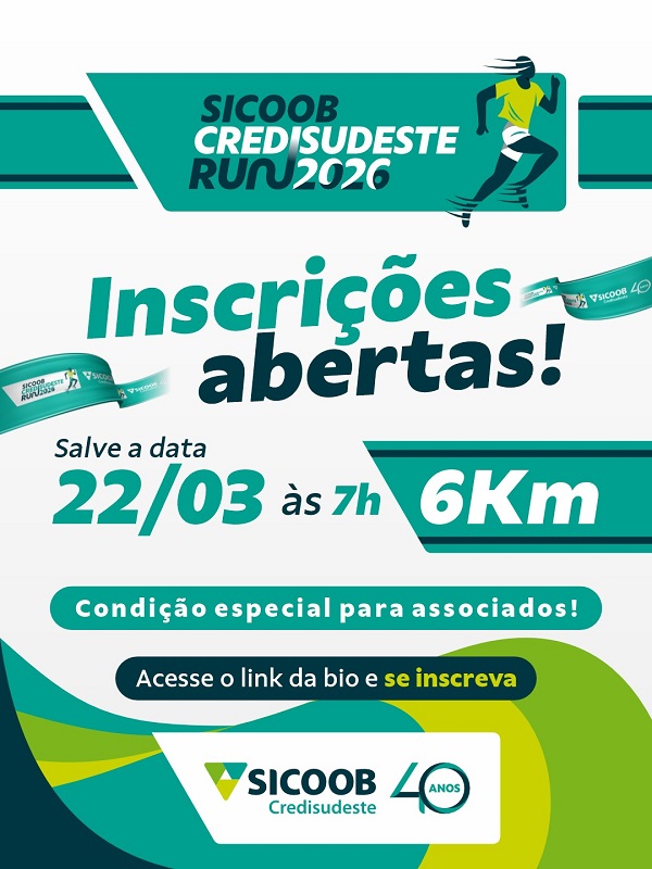 Imagem SICOOB CREDISUDESTE RUN 2026
