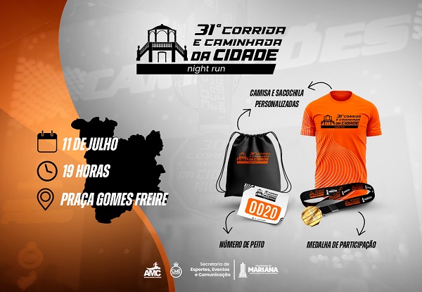 Imagem 31ª CORRIDA DA CIDADE DE MARIANA NIGHT RUN