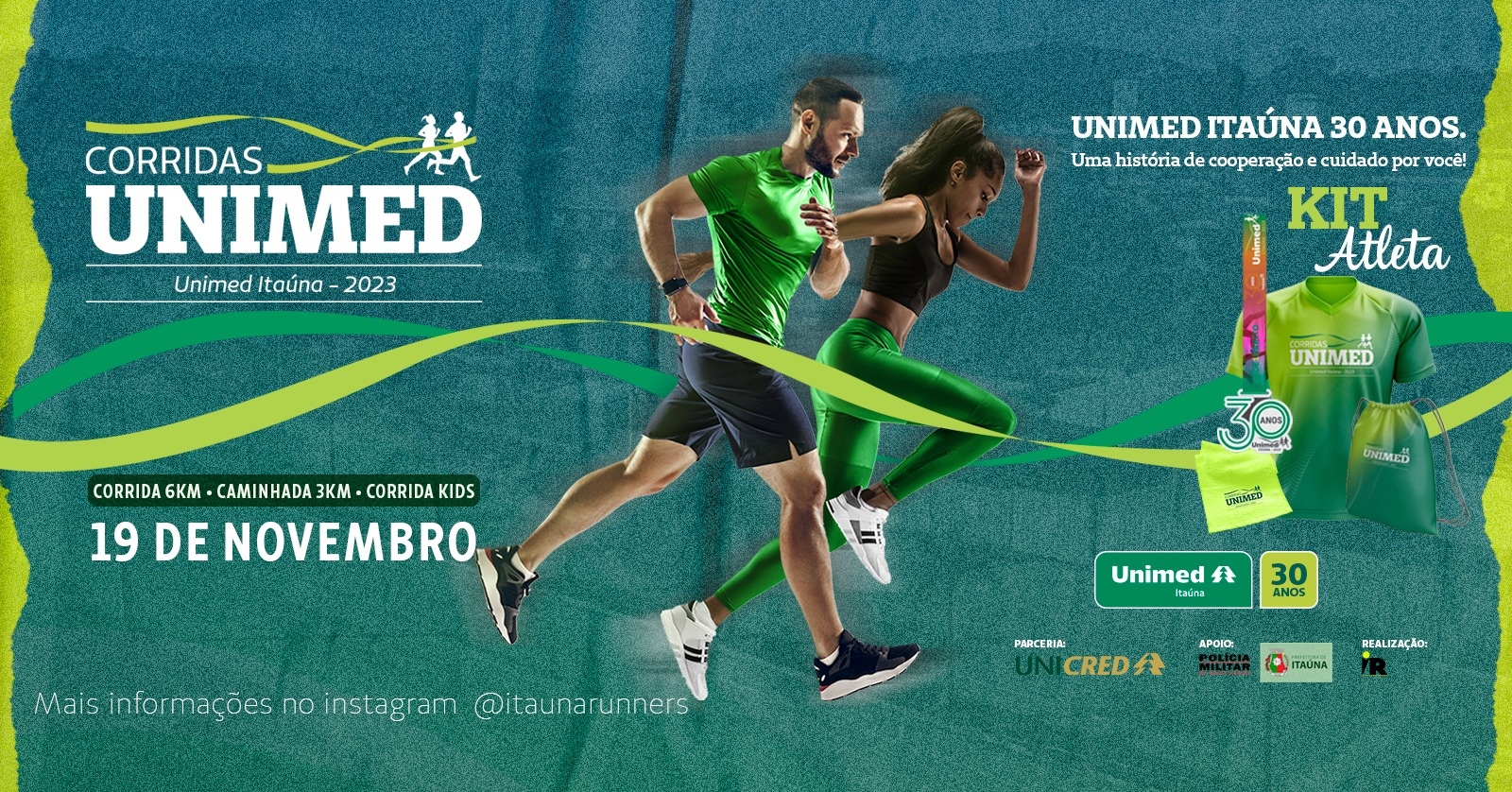 Imagem CORRIDA UNIMED ITAÚNA - 30 ANOS