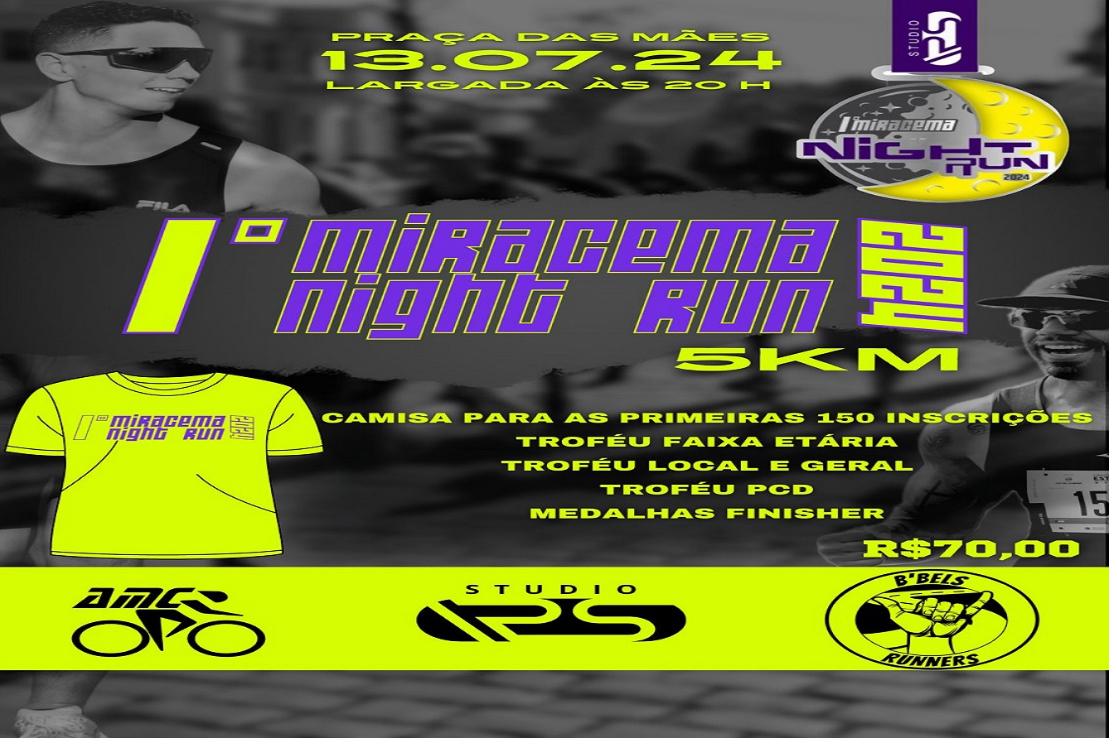 Imagem 1º MIRACEMA NIGHT RUN – 2024
