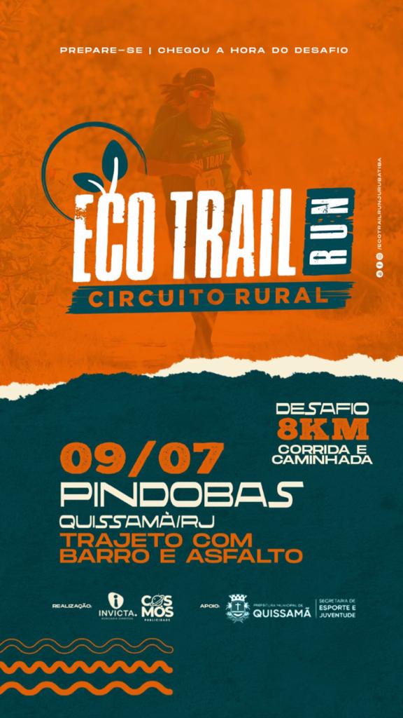 Imagem ECO TRAIL RUN CIRCUITO RURAL 8K QUISSAMÃ