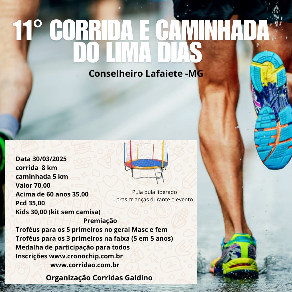 Imagem 11ª CORRIDA DO LIMA DIAS - 2025