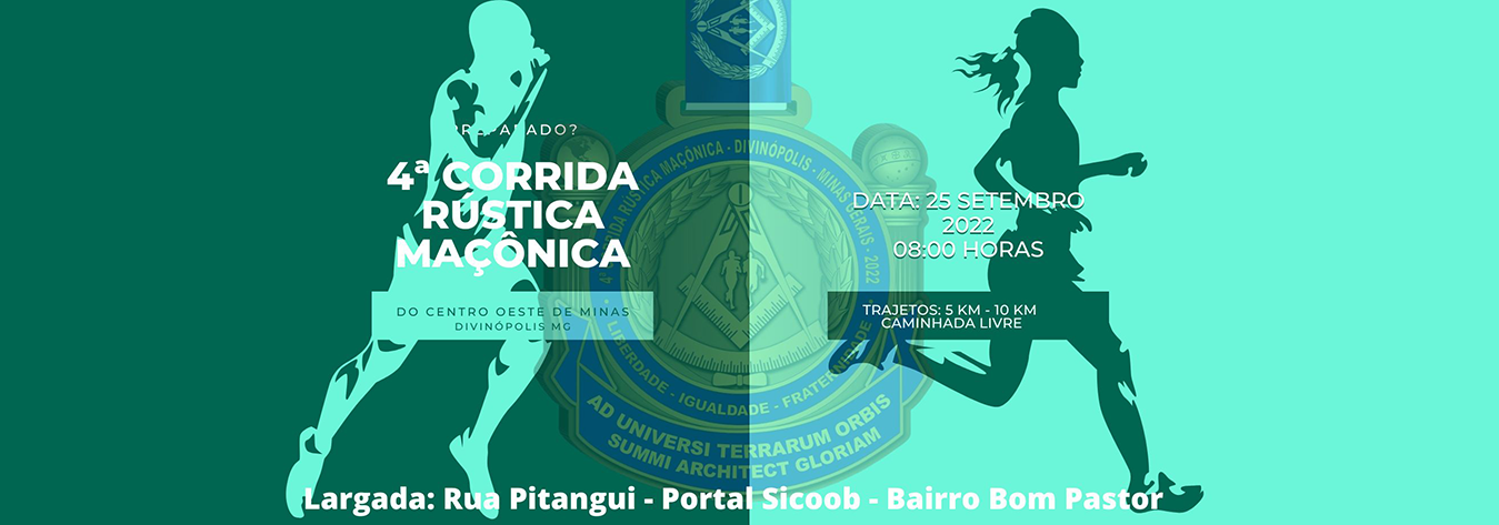 Imagem 4ª CORRIDA RÚSTICA MAÇÔNICA CENTRO OESTE