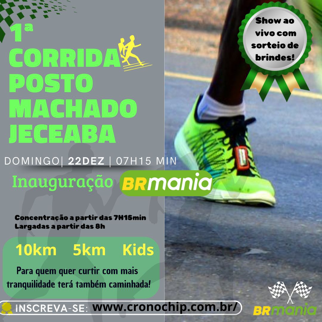 Imagem 1ª CORRIDA POSTO MACHADO JECEABA - 2024