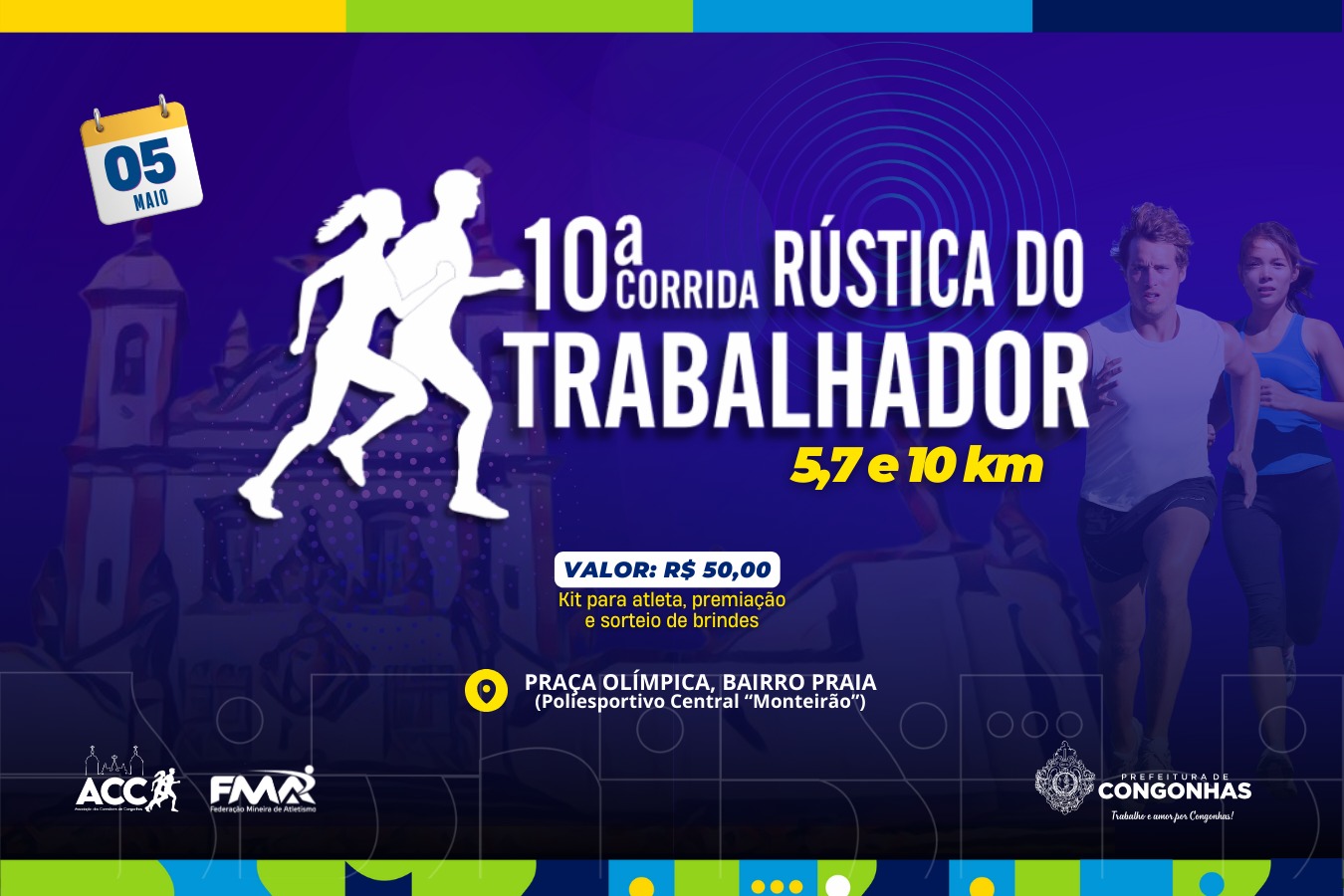 Imagem 10ª CORRIDA RÚSTICA DO TRABALHADOR - 2024