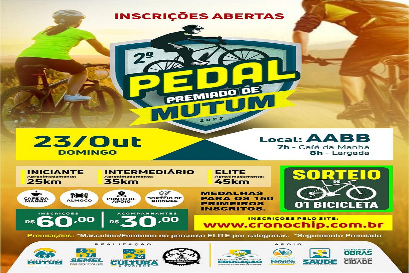 Imagem 2º PEDAL PREMIADO DE MUTUM - MG