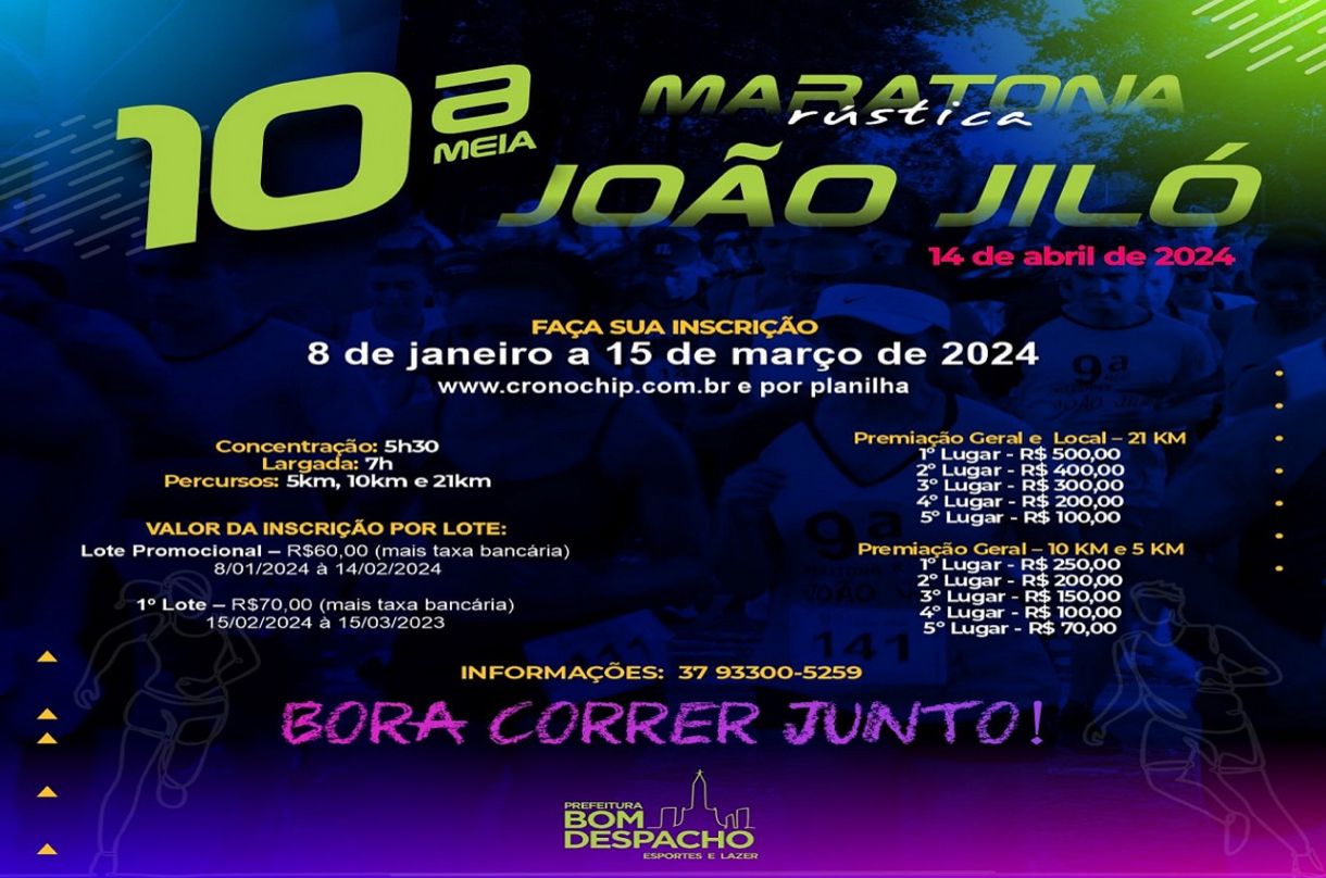 Imagem 10ª MEIA MARATONA RÚSTICA JOÃO JILÓ - 2024