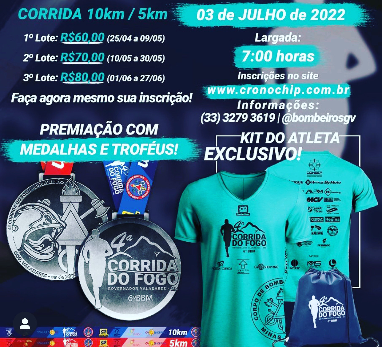 Imagem 4ª CORRIDA DO FOGO - 6BBM