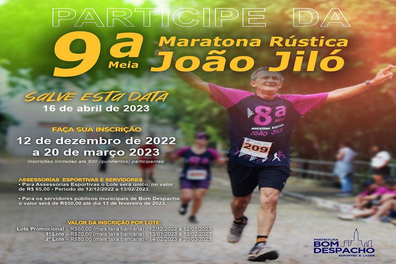 Imagem 9ª MEIA MARATONA RÚSTICA DE JOÃO JILÓ - 2023