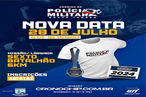 Imagem CORRIDA POLICIA MILITAR - 6º BATALHÃO