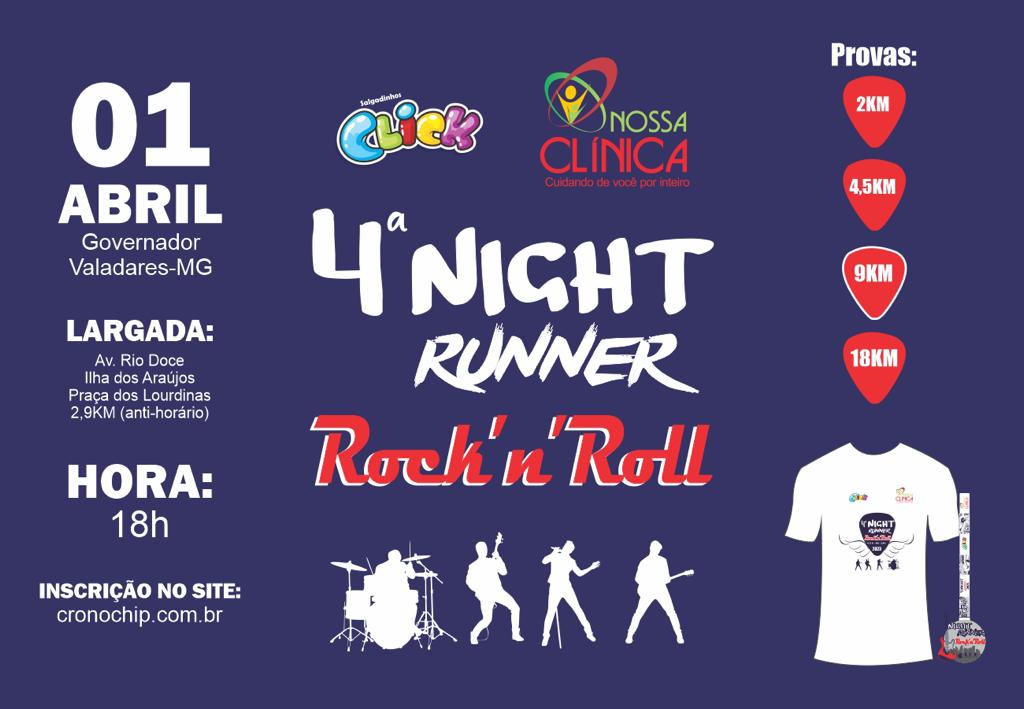 Imagem NIGHT RUNNER ROCK N ROLL - 2023
