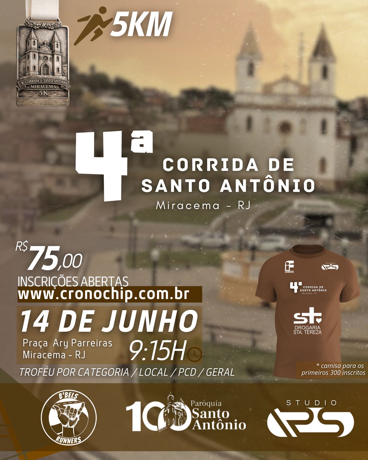 Imagem 4ª CORRIDA DE SANTO ANTÔNIO - MIRACEMA
