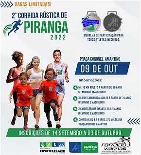 Imagem 2ª CORRIDA RÚSTICA DE PIRANGA