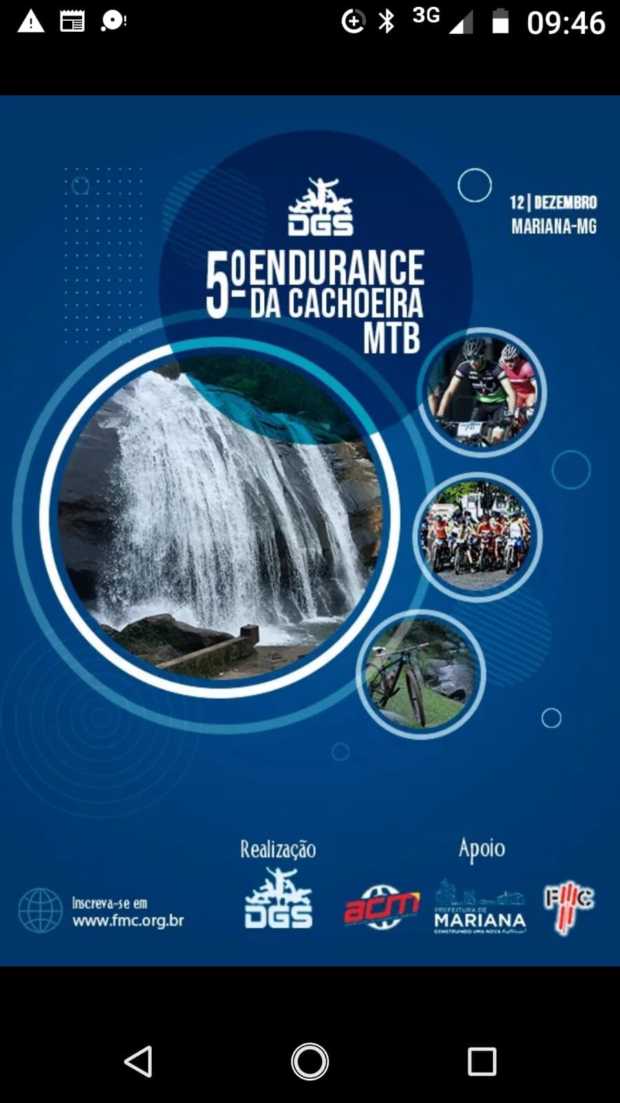 Imagem V ENDURANCE DA CACHOEIRA MTB - 2021