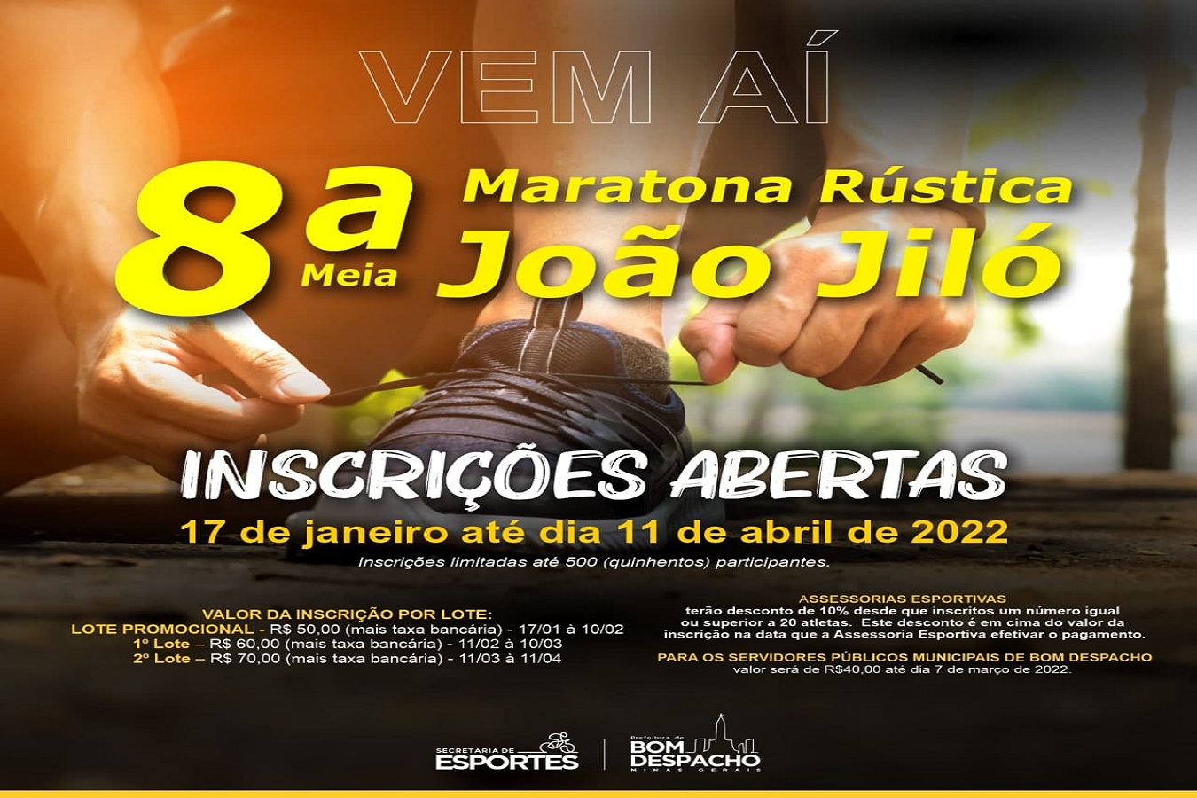 Imagem 8ª MEIA MARATONA RÚSTICA JOÃO JILÓ