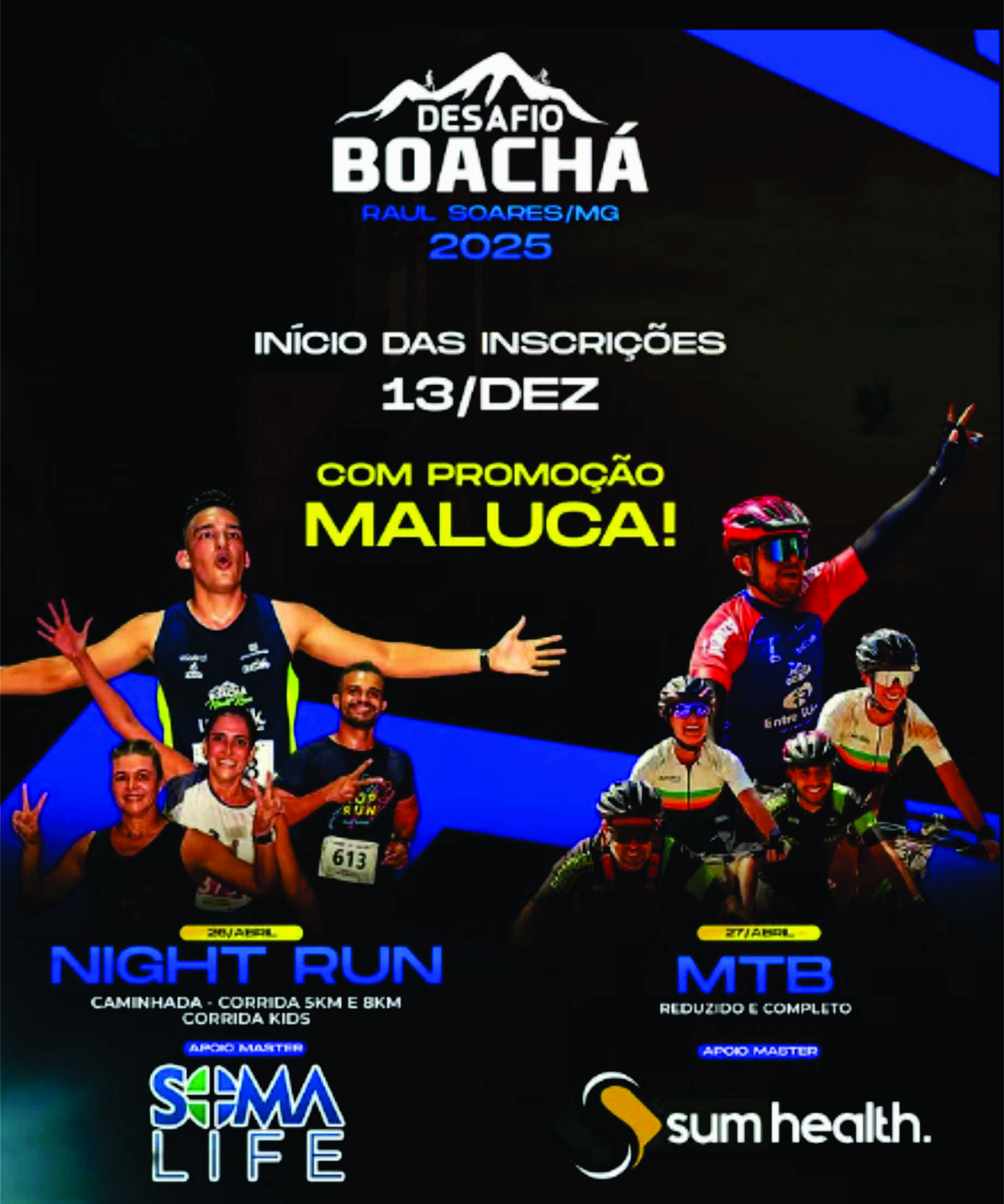 Imagem DESAFIO BOACHÁ NIGHT RUN - 2025