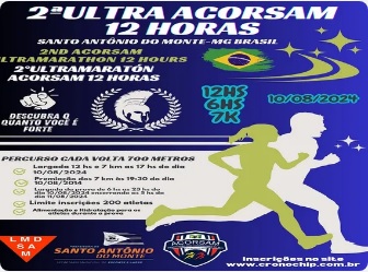 Imagem 2ªULTRA SAMONTE 2024 12 HORAS / 6 HORAS / 7 KM