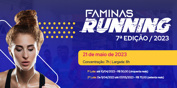 Imagem FAMINAS RUNNING - 2023