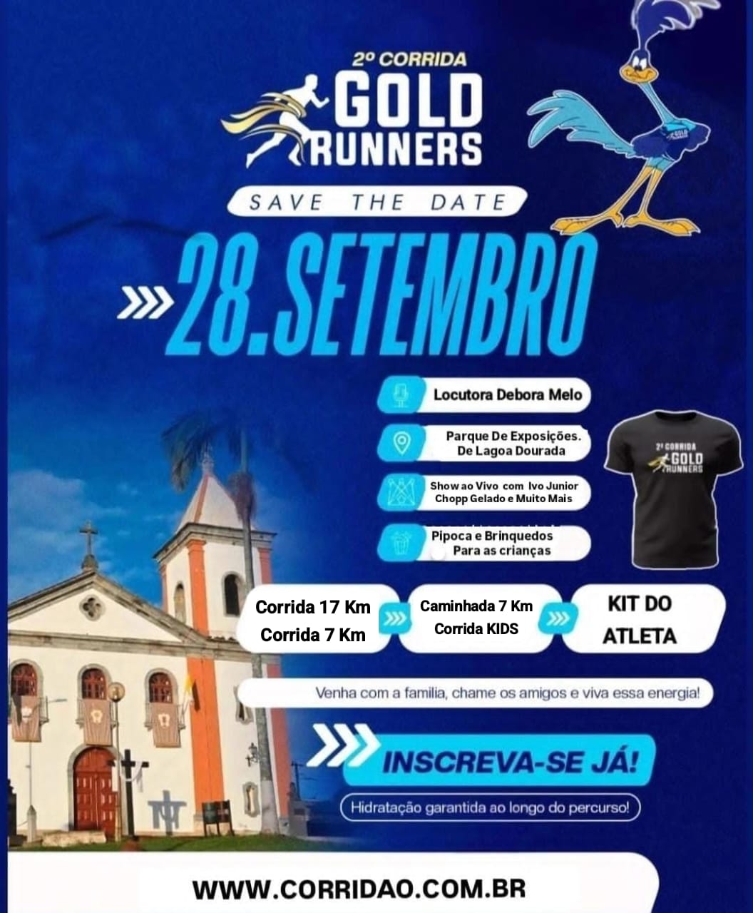 Imagem 2ª CORRIDA GOLD RUNNERS DE LAGOA DOURADA