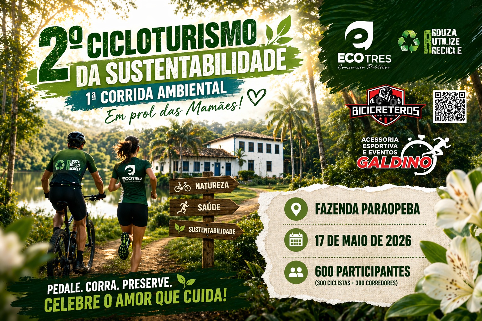 Imagem 1ª CORRIDA E CAMINHADA AMBIENTAL DAS MÃES