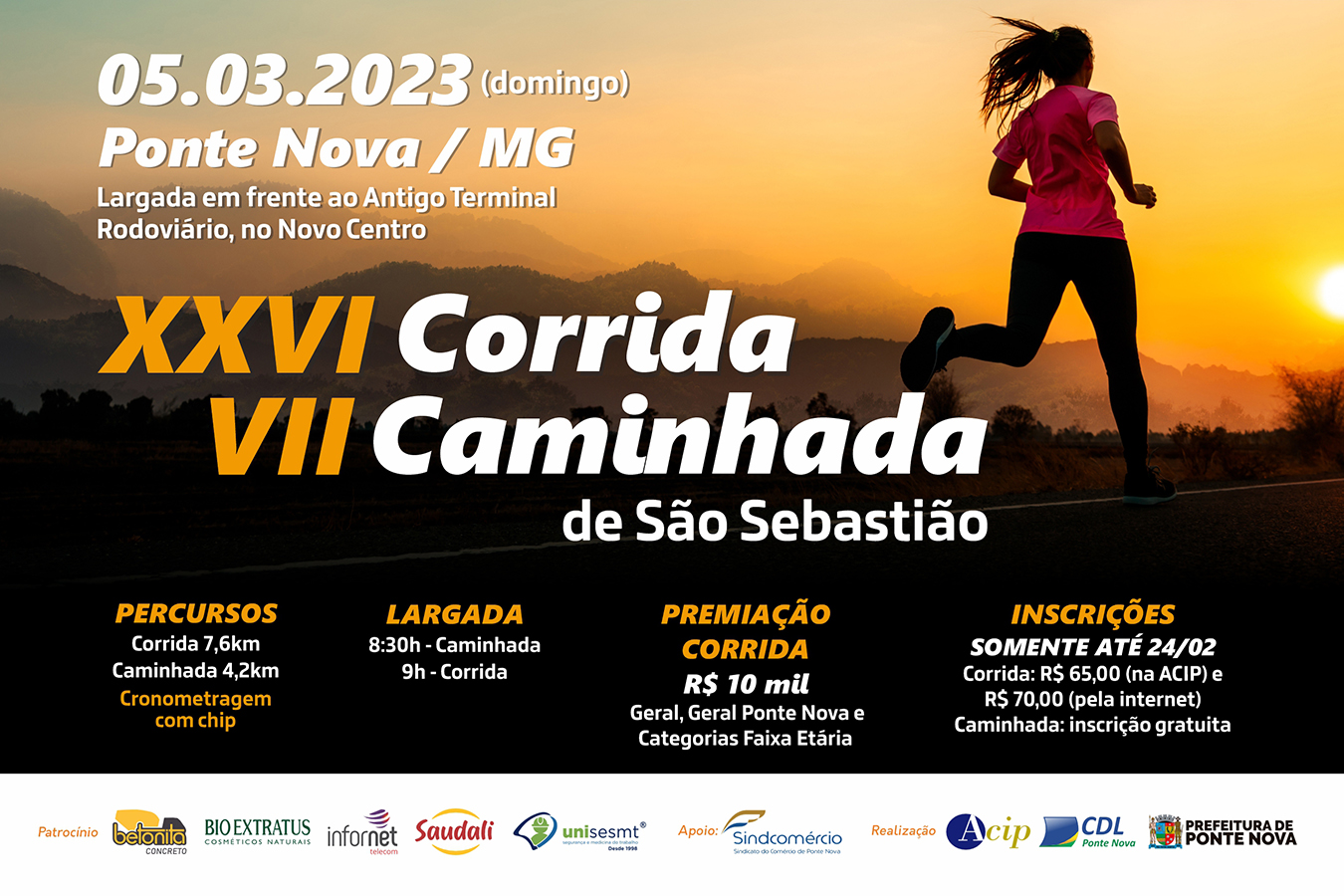 Imagem XXVI CORRIDA DE SÃO SEBASTIÃO 2023